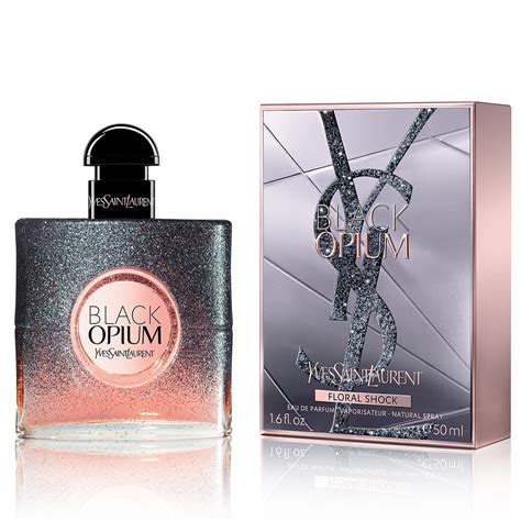 yves saint laurent black opium floral shock eau de toilette|ysl black opium range.